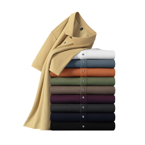 เสื้อเชิ้ตผู้ชายแขนสั้นผ้าฝ้าย 100% ระบายอากาศดี รุ่นใหม่สำหรับฤดูใบไม้ผลิและฤดูร้อน  ปักลาย  ถักทอ  มีกระเป๋า  สไตล์ลำลองทางการ  ลายตัวอักษร - Product Image 2
