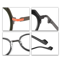 Gafas Ópticas Vintage y Modernas con Logotipo Personalizado, Montura de Acetato Colorida, MOQ Bajo, Disponibles en Stock para Usar y Leer