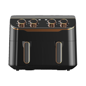 Nueva Freidora de Aire de Doble Zona 4L+4L Antiadherente con 2 Cestas para Cocinar en Casa, Freidora de Aire de Doble Compartimento de Última Generación 4L+4L - Product Image 2