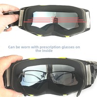 Gafas de Motociclismo de Alta Calidad, Antiviento, para Deportes al Aire Libre, Conducción Todoterreno, Protección Contra el Viento