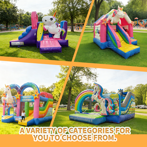 Château gonflable <span class=keywords><strong>licorne</strong></span> de qualité commerciale pour enfants et adultes - Product Image 6