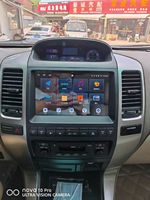 02-09 Land Cruiser Prado 9 Inch Android Touch Screen GPS Multimedia Player dengan TV 5G Kamera Mundur Terpasang di Dashboard