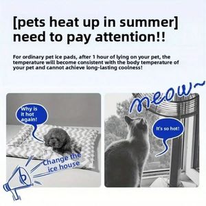 Haustier-Kühlhaus für den Sommer: Klimatisiertes Bett für kleine Katzen und Hunde – Ganzjahres-Kühlhilfe für Haustiere - Product Image 6