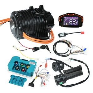 Haute vitesse <span class=keywords><strong>QS</strong></span> <span class=keywords><strong>138</strong></span> 70H Cruser moto 72V Kit de Conversion de vélo électrique Qsmotor Chopper Kit de moto 3000w - Product Image 2