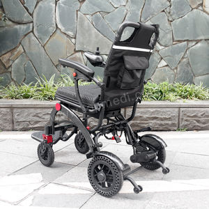 Silla de Ruedas Eléctrica de Aleación de Aluminio Optimizada con Motor Servo de 2x180W, Batería de Liberación Rápida - Product Image 4