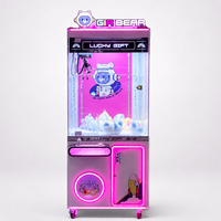 Machine à griffes pliable commerciale, jeu de grue d'arcade, distributeur de jouets, permet des économies de 40% sur les frais de livraison pour les centres commerciaux et les salles de jeux