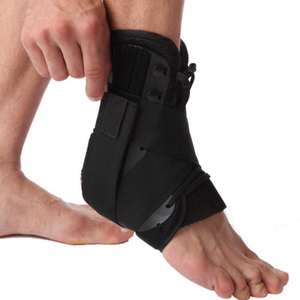 Orthèse de cheville réglable à lacets, triple compression, anti-entorse, respirante, pour le sport, le basketball et la course à pied - Product Image 1