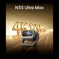 Projecteur JMGO N5S Ultra Max 4K 120Hz Android 14 Smart Home Cinéma DLP Portable 5600CV1A Contraste 10000:1 N5S Ultra Max