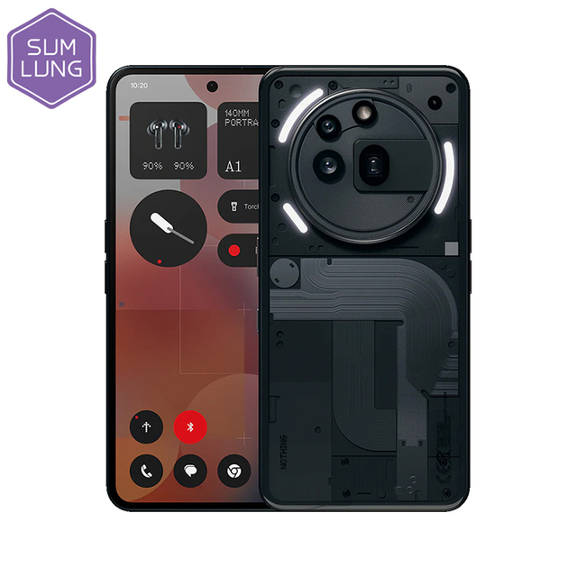 Global Version Nothing Phone (3a) Pro 5G Smartphone Snapdragon 7s Gen 3 6.77'' AMOLED Screen 120Hz Dual 50MP Camera 5000mAh 50W