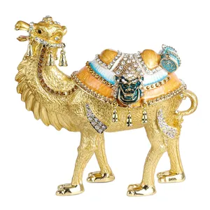 SHINNYGIFTS Large Size Camel Shape Trinket Box Egyptian Souvenir Gift Home Decorative Gift Box wholesales