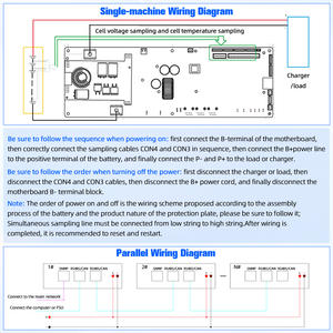 Tianpower 15s <span class=keywords><strong>Bms</strong></span> 48v 200ah 통신 <span class=keywords><strong>Bms</strong></span> 배터리 관리 시스템 수 Rs485 16s 통신 기지국 용 <span class=keywords><strong>Bms</strong></span> - Product Image 5