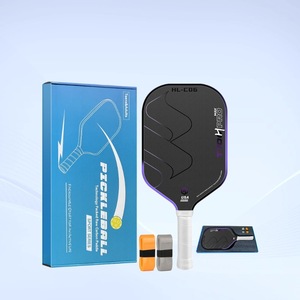 ไม้พายพิคเคิลบอลคาร์บอนไฟเบอร์ HL-C06 กันลื่น ออกแบบตามหลักสรีรศาสตร์ น้ำหนักเบา ได้รับการรับรองจากสหรัฐอเมริกา อุปกรณ์พิคเคิลบอล - Product Image 1