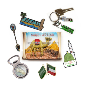 Souvenir perjalanan kustom Oman Magnet kulkas Omani khanza Dagger Camel Muscat Oman Magnet kulkas Oman - Product Image 6