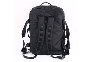Mochila de Viaje 3 en 1 Ligera y Resistente de Color Negro, Bolsa de Lona Multifuncional Personalizada para <span class=keywords><strong>Viajes</strong></span> al Aire Libre y Gimnasio - Product Image 3