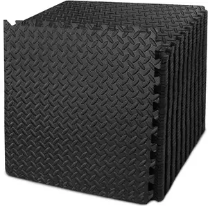 HONLOY Rubber Matting Gym Floor 30mm Thick Eva Gym Mats Interlock Exercise Mat