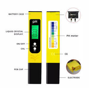 בודק <span class=keywords><strong>PH</strong></span> נייד בעל דיוק גבוה עם צג דיגיטלי, מד <span class=keywords><strong>pH</strong></span> חדש, בודק <span class=keywords><strong>Ph</strong></span> דיגיטלי לאקווריום, בריכה, מעבדה - Product Image 1