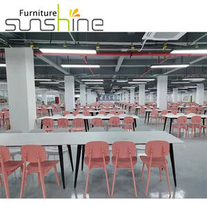 Vendita calda in metallo nero sala da pranzo tavolo da caffè con gambe in acciaio a basso prezzo set di mobili - Product Image 5