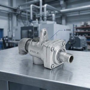 Junta Rotatoria Esférica Monoflujo Autoportante Pulida Serie 3000 3200 para Vapor y Aceite Caliente de Alta Temperatura, Dúplex 15A~80A - Product Image 3