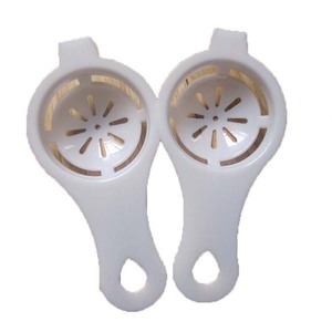 Egg Dividers Plastic Pure White Convenient Egg Separators For Baking DIY Tools - Product Image 5