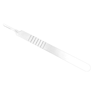 Crédible Surgical Pvt Ltd Manche de scalpel en acier inoxydable extra long Manuel Manche BP à usage unique pour instruments chirurgicaux - Product Image 1