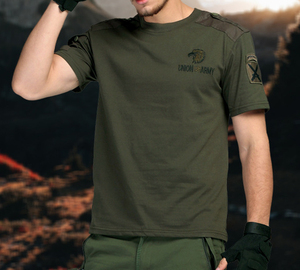 T-shirt pour <span class=keywords><strong>homme</strong></span> Yakeda, <span class=keywords><strong>chasse</strong></span> en plein air, manches courtes, coton, vêtements de mode, uniforme d'entraînement, t-shirt tactique pour <span class=keywords><strong>homme</strong></span> - Product Image 6