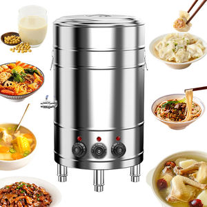 Machine à vapeur de cuisson rapide et efficace pour la livraison de repas, avec moteur 100/150L 220V, pour la préparation de lait de soja, de boulettes, de nouilles et de soupes instantanées - Product Image 1