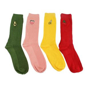 Chaussettes japonaises en forme de lune, Design Soxtown, mode de vie pour fille, dessin animé, Fruits - Product Image 5