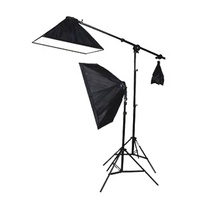 Studio photo portable de haute qualité, éclairage flash, boîte à lumière noire, support d'éclairage, boîte à lumière photo