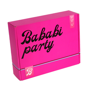 Biểu Tượng Tùy Chỉnh Màu Hồng Bóng Sóng Các Tông Vận Chuyển Bưu Phẩm Hộp Giấy Hộp Cho Gửi Thư Và Đóng Gói - Product Image 5