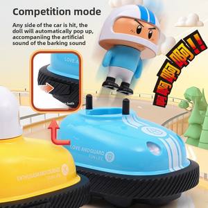 Nouveau enfant deux personnes télécommande bataille pare-chocs voiture <span class=keywords><strong>Parent</strong></span> enfant interactif Karting Collision catapulte télécommande jouet voiture - Product Image 4