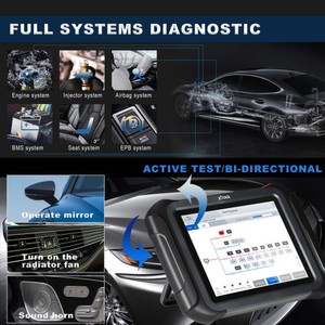 เครื่องมือวินิจฉัยรถบรรทุก D9HD xtool สำหรับงานหนักสแกนเนอร์ระบบเต็มรูปแบบพร้อมการเขียนโปรแกรมโทโพโลยีคีย์สำหรับรถยนต์12V 24V รถบรรทุก - Product Image 5
