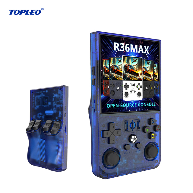Topleo Mini Game Console Videos Portable Electronic 128gb R36 Max Retro Game Console Handheld Game Players