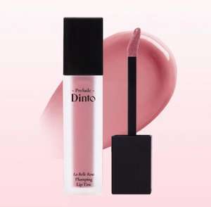 PRELUDE DINTO La Belle Rose Tinte de labios 23 Dawn Rose Acabado aterciopelado Mancha de labios hidratante de larga duración - Product Image 1