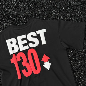 T-shirt Homme Col Rond en Coton Tricoté 100% de Haute Qualité, Style Streetwear Vintage Luxe, Coupe Oversize, Grammage 220 g/m², Personnalisable avec Lettres 3D - Product Image 5