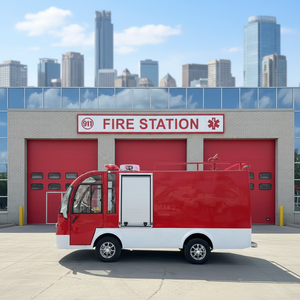 <span class=keywords><strong>Camion</strong></span> de pompiers électrique fiable, <span class=keywords><strong>camion</strong></span>-citerne de sauvetage, véhicule de réponse aux urgences, petit <span class=keywords><strong>pompier</strong></span>, buggy de <span class=keywords><strong>patrouille</strong></span> de sécurité pour sites touristiques, haute performance - Product Image 2