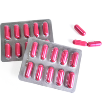 Vente directe d'usine Maca Diet 00 #   Capsules roses avec formule à base de plantes naturelles pour l'énergie et le soutien immunitaire des femmes