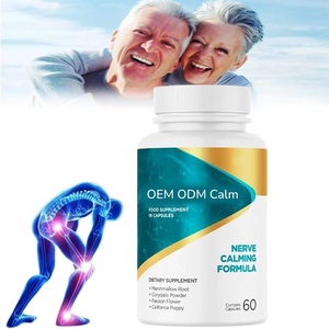Calmpro แคปซูลอาหารเสริมเพื่อสุขภาพสำหรับผ่อนคลายเส้นประสาทสูตรสงบพิเศษ - Product Image 2