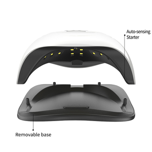 Lampe à LED UV Blueque 168W de haute qualité à faible bruit avec détection de mouvement pour le durcissement du vernis à ongles en gel, outil de manucure et pédicure pour salon - Product Image 4