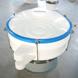 <span class=keywords><strong>Tamis</strong></span> vibrant rotatif en plastique pour produits chimiques, anti-dégénérisation des matériaux, bonne étanchéité, nettoyage facile - Product Image 5