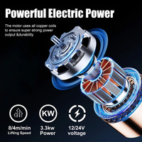 Cabrestante Eléctrico de 4000 LB con Control Remoto Inalámbrico |   Winche de Rescate Todoterreno para Autos/Camionetas/SUV/Winche de Remolque y Tracción de Uso Pesado