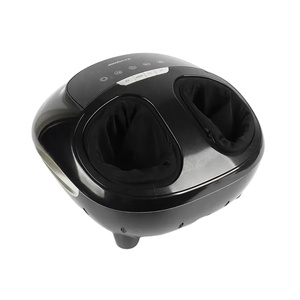 Talones de presión de aire en puntos de acupuntura infrarrojo shiatsu vibración pulso calor rodillo masajeador de pies - Product Image 1