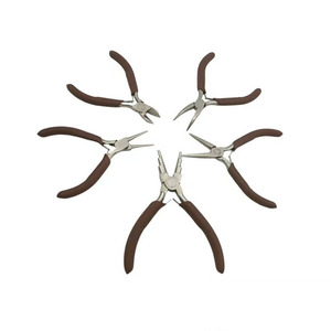 1 pièce Nickel-chrome SteelCoffee couleur multifonctionnelle outils <span class=keywords><strong>à</strong></span> main <span class=keywords><strong>pince</strong></span> <span class=keywords><strong>à</strong></span> bijoux équipement <span class=keywords><strong>pince</strong></span> <span class=keywords><strong>à</strong></span> fil de coupe <span class=keywords><strong>à</strong></span> bout rond - Product Image 1