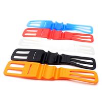 Support de téléphone et tablette en silicone pour vélo, étanche, compatible bureau et lit, hauteur réglable, taille personnalisable, fixation sur guidon
