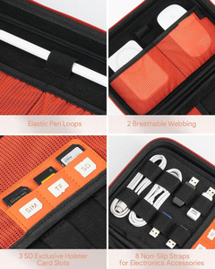 Boîtier de stockage de disque dur personnalisé en EVA pour Western Digital | Toshiba | Seagate I Lacie | Sac d'accessoires électroniques <span class=keywords><strong>Hgst</strong></span> - Product Image 3