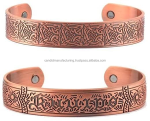 Bracelets magnétiques, en cuivre, tritons, pour le soulagement et la Relaxation des douleurs articulaires et de l'arthrite - Product Image 3