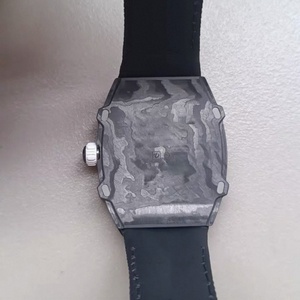 Reloj de Fibra de Carbono Super RM Collaboration de 38g, Ultrafino, de 9mm, con Tourbillon Flotante, Luminoso, Estilo Hip-Hop, para Buceo - Product Image 6