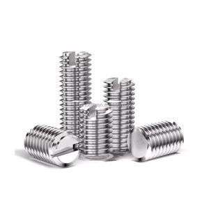 Vis de réglage à fente ISO avec pointe plate pour la fixation de composants de microscope électronique et le positionnement d'équipement optoélectronique de précision - Product Image 5