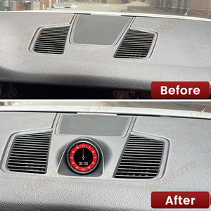 Xe Đồng hồ bấm giờ cho Porsche Cayenne 959 2018 2023 nội thất Bảng điều khiển trung tâm Đồng hồ la bàn thời gian đồng hồ điện tử đồng hồ accessional - Product Image 2