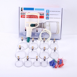 Promotional Durable Vacuum Cupping Cups Set für Körper <span class=keywords><strong>massage</strong></span> Verschiedene Anwendungen - Product Image 1