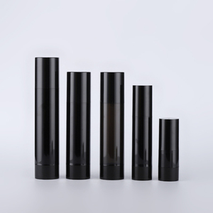 30ml -- 120ml de alto grado de negocios negro como Material señoras vacío cosméticos botella dispensadora segura y hermosa botella de loción - Product Image 2